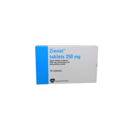 ZINNAT Cefuroxime Axetil 250mg Tablet 1's .